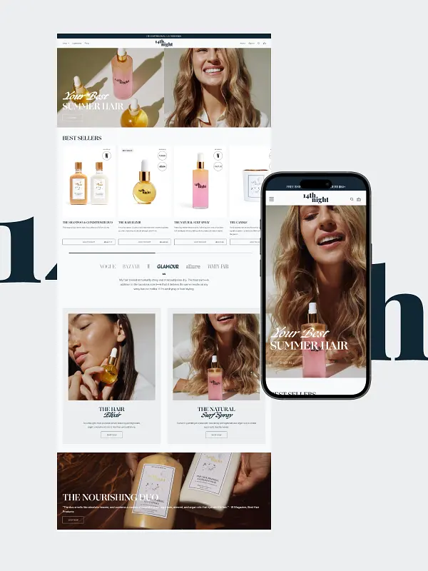 14th Night: Functional Shopify for a Story-Led Brand