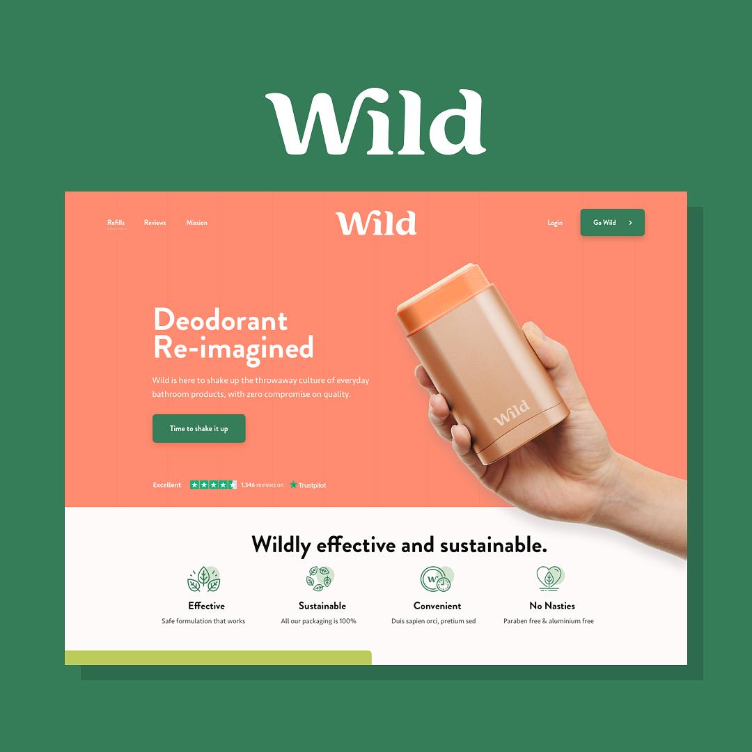 Wild Deo: Site Build and ReCharge Integration