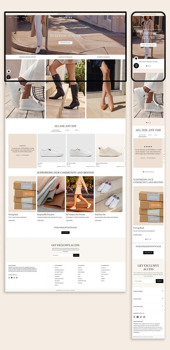 FRANKIE4 | Shopify Store Design and Development