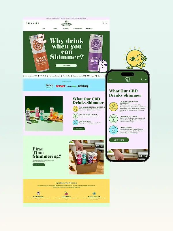 Shimmerwood: Launching a Fresh DTC Experience with Shopify