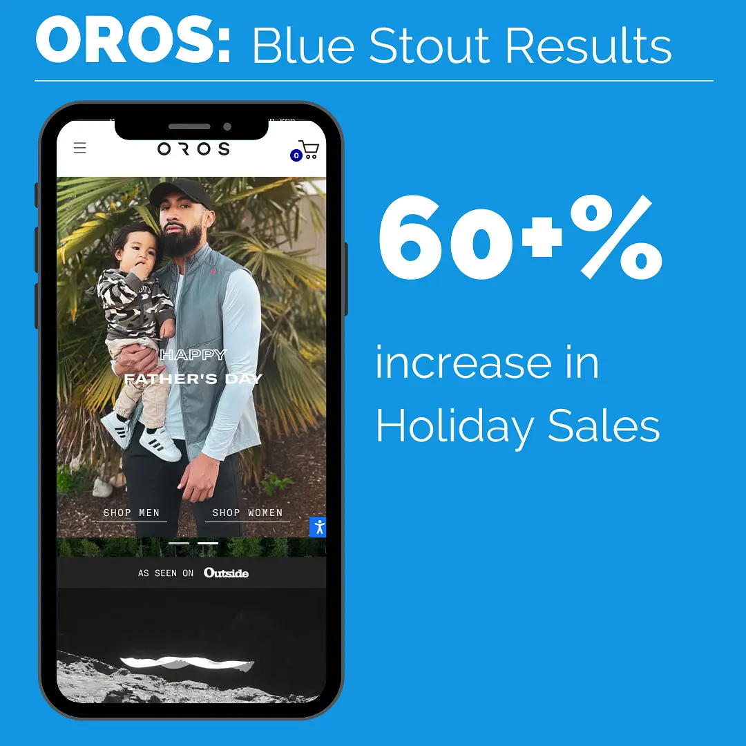 OROS partnered with Blue Stout to lead an email marketing revamp.