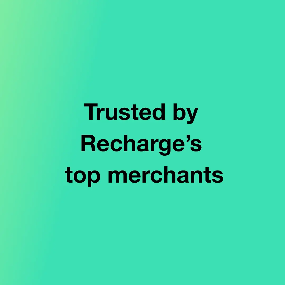The best brands on Recharge trust ARPU