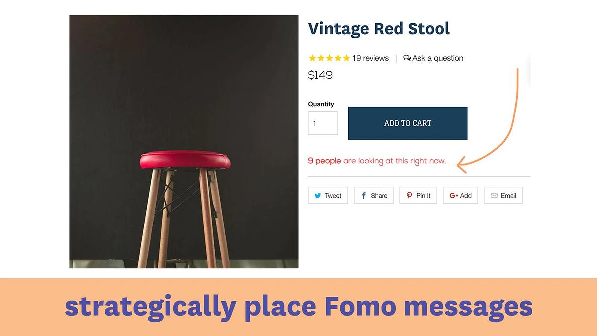 Strategically place inline messages